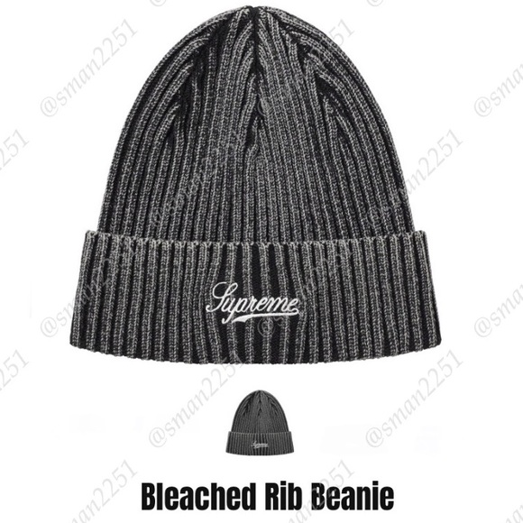 ๐HP๐๐ Supreme Bleached Rib Beanie SEALED! - Picture 4 of 8